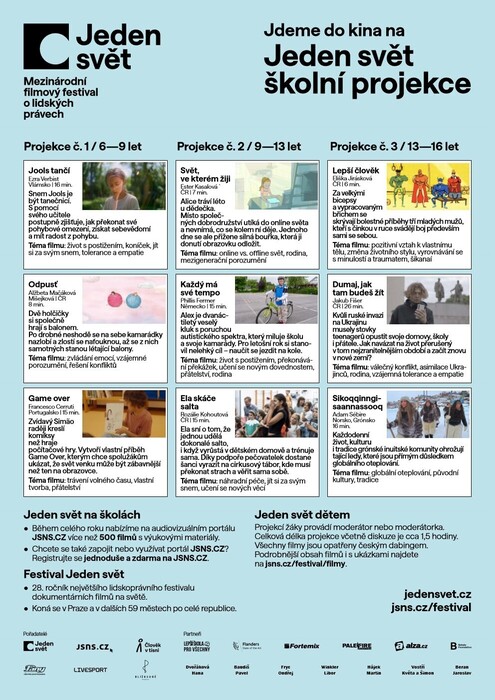 Filmový festival "Jeden svět"