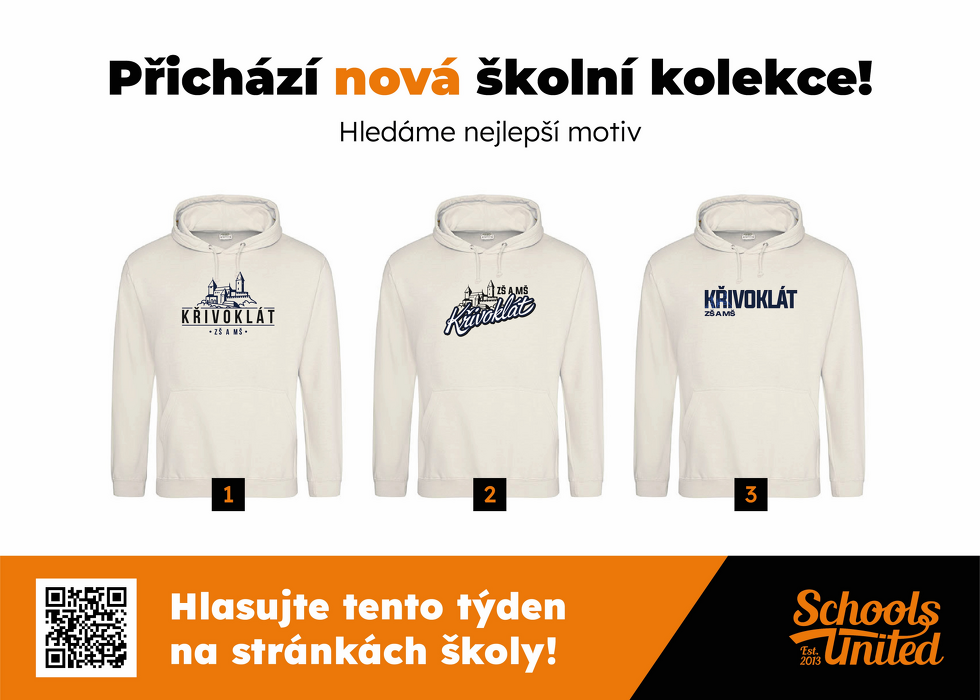Hlasování o motivu nové školní kolekce