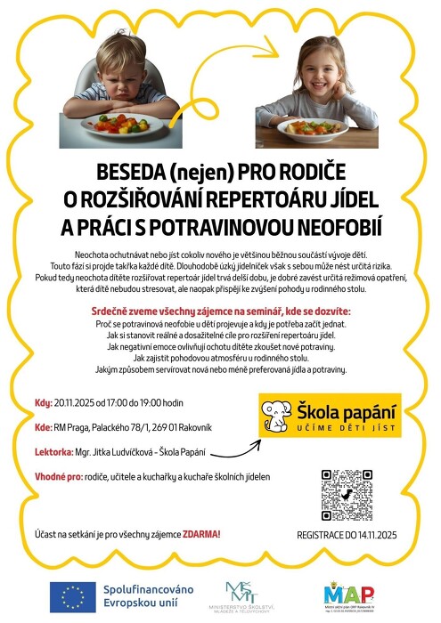 Beseda pro rodiče